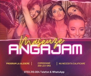 Angajam, calificam maseuze, cazare gratuita, Bucuresti