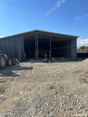 vând hală metalică din stoc