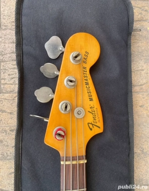 Fender Musicmaster Bass chitara bass - imagine 3
