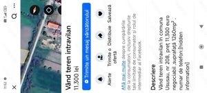 Teren intravilan localitatea Ususău