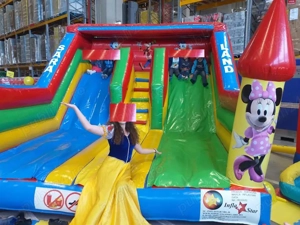 Tobogan ( " topogan " ) gonflabil interior exterior