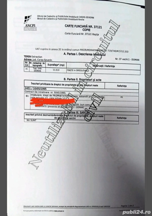 Vand teren extravilan în Reșița  zona Driglovăț - imagine 5