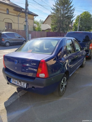Vand Dacia Logan 1.4 MPI 2005 unic proprietar - imagine 3