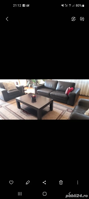 set canapea si fotolii Mobexpert 