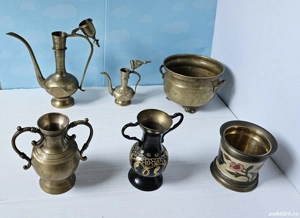 Lot vase din bronz-alamă