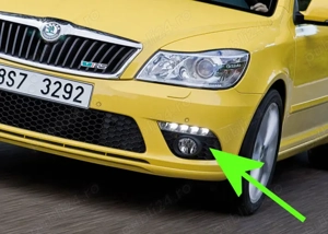 Ornament Grila dreapta bara fata Skoda Octavia 1 RS (1U0853656GRU)