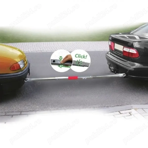 Bara metalica pentru tractare auto, 1.8m lungime, max. 2.5 tone - imagine 5