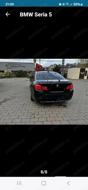 Vand BMW seria 5  F10 -- Automat - imagine 8