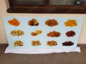 Geam ornamental protectie perete 8mm