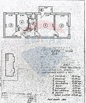 Apartament 3 camere, Centru  59000Euro, etaj 2 - imagine 10