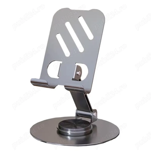 suporturi telefon , tableta de birou ,pliabile din otel , noi la cutie - imagine 3