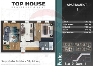 Vanzare apartament 2 camere  în zona Matalurgiei sect 4 - imagine 3