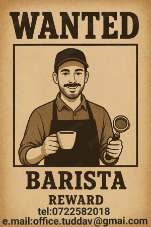 Angajam Barista Marmura Residence Bucurestii Noi