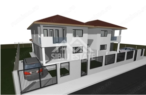 Duplex spațios cu priveliște superbă spre cetate, Cisnădie - imagine 8