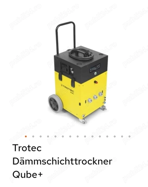 Dezumidificator interior