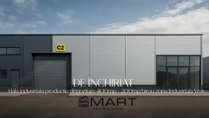 Hala industriala cat. A 400mp + 200mp birouri zona industriala Vest