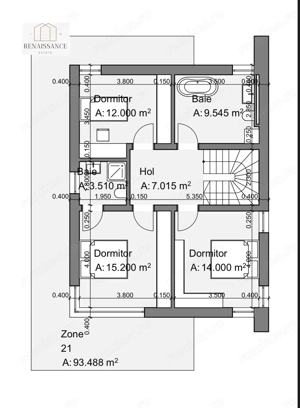 Vila 5 Camere 3 Bai 145mp Utili 450mp Teren | Proiect Modern - Panouri - imagine 12