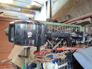 Vând motor barcă Mercury 15 cai 2T - imagine 2