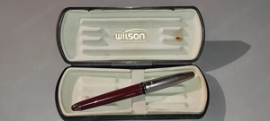 instrument de scris pix mai pe vintage  WILSON ( necesita rezerva )  + cutie plastic wilson 