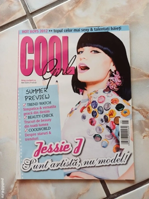 Vand revista Cool Girl mai 2012, cu Jessie J, in stare impecabilă