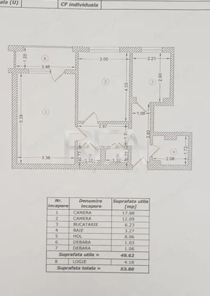 Apartament cu 2 camere la 500 de metri de stația de metrou Piața Muncii  - imagine 12