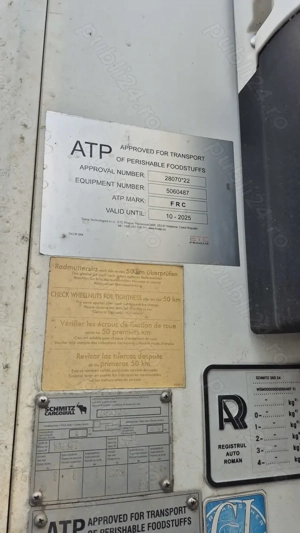 VAND semiremorca frigorifica Schmitz mulitemperatura - imagine 3