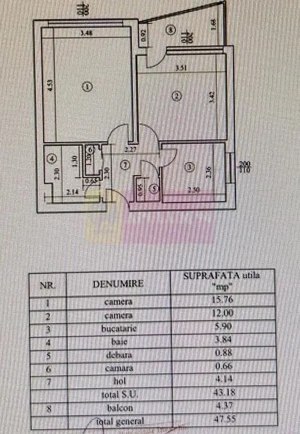 Apartament 2 camere, loc parcare, zona Sun Plaza - metrou Brancoveanu - imagine 9