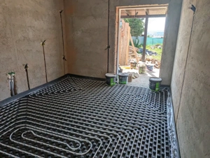 Casa Lilieci, la Cheie, încălzire în pardoseală  - imagine 8