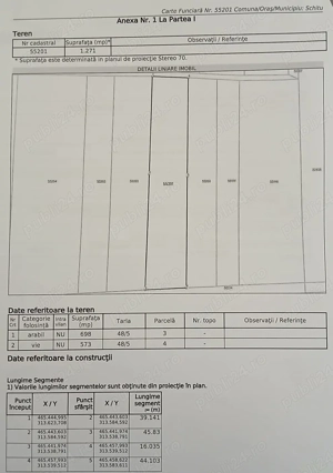 2 Terenuri extravilane, Sat Greci, Com. Schitu, 744m2 si 1271 m2 - imagine 4