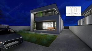 Vila 5 Camere 3 Bai 145mp Utili 450mp Teren | Proiect Modern - Panouri - imagine 19