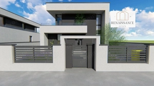 Vila 5 Camere 3 Bai 145mp Utili 450mp Teren | Proiect Modern - Panouri - imagine 6