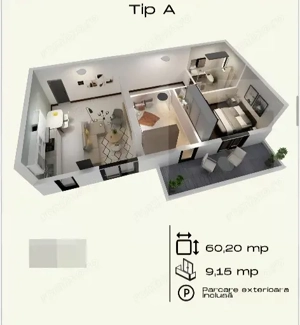 Apartament 3 camere Torontalului, parter, bloc nou