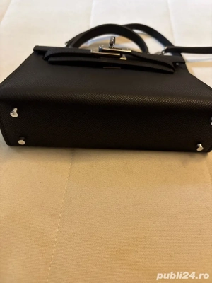 Geantă damă tip Hermes, model Mini Kelly - imagine 4