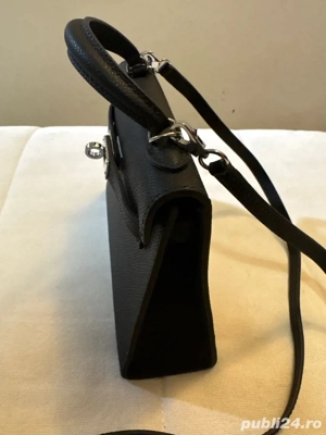 Geantă damă tip Hermes, model Mini Kelly - imagine 5