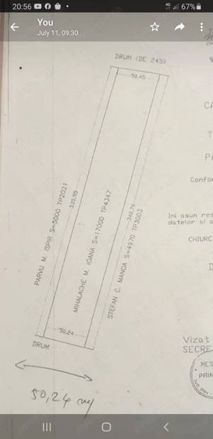 Teren Itravilan  17 000 mpTamas   Buftea