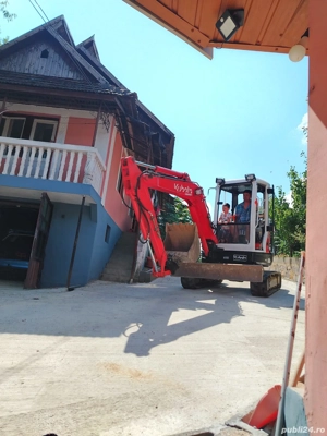 închiriere  miniexcavator la orice lucrare. - imagine 2  închiriere  miniexcavator la orice lucrare. - imagine 2