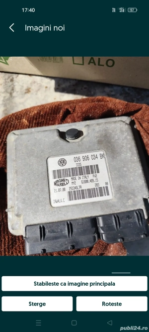 Vind pentru skoda fabia ceasuri bord calculator motor ECU si contact cu cheie - imagine 5