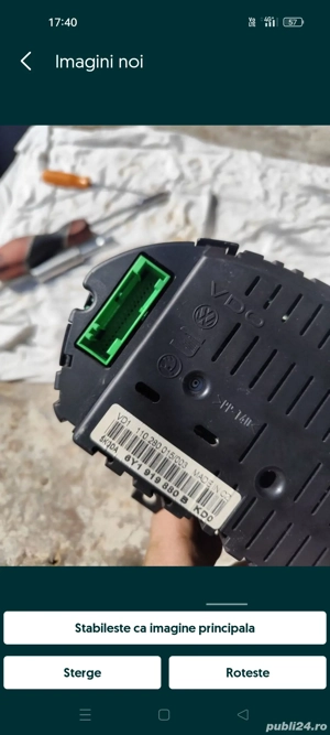 Vind pentru skoda fabia ceasuri bord calculator motor ECU si contact cu cheie - imagine 3