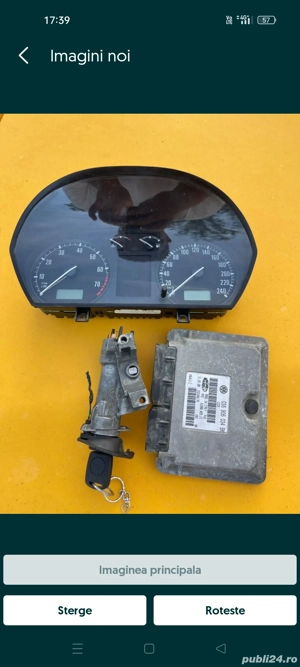 Vind pentru skoda fabia ceasuri bord calculator motor ECU si contact cu cheie