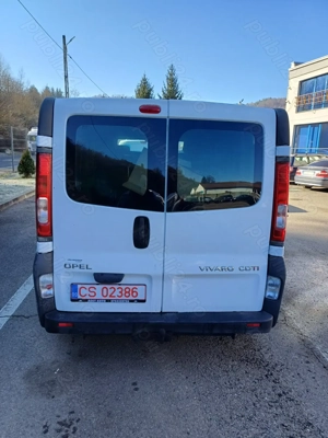 Opel vivaro 2.0 cdti 3999  sau variate cu 8+1  - imagine 3