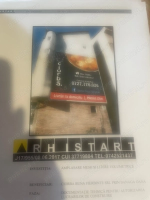 Închiriez SPAȚIU reclamă 