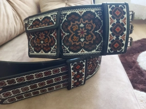 Vând curele si chimire cusute manual  cu margele - imagine 3