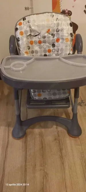 Scaun și masa pliabila pentru bebelusi - imagine 5