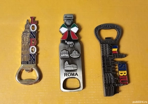 Lot magneți de frigider metalici (anunț revizuit) - imagine 3