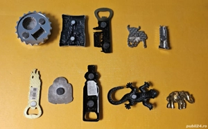 Lot magneți de frigider metalici (anunț revizuit) - imagine 2
