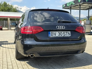Audi A4 B8 Avant 2.7 tdi 190 cp 2010 negru - imagine 5