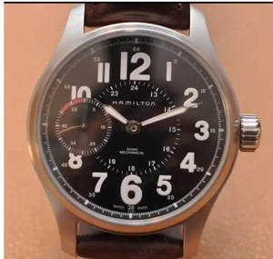 Ceas Hamilton  Khaki Officier - Swiss Unitas 6497