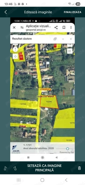 Teren intravilan de vânzare 