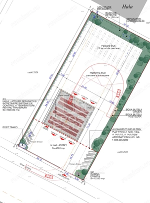 Teren industrial cu suprafața 4590 mp și poziție excelentă - imagine 2