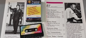 Casete audio originale din 1982 din seria - LA GRANDE STORIA DEL ROCK  nr. 81 - 82 - 83 - 84 -85